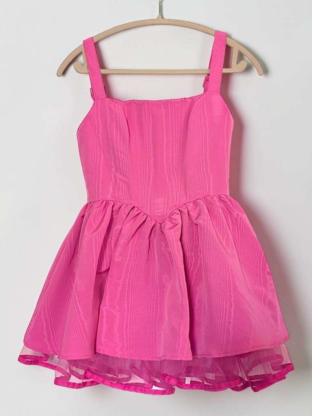 Sugar Thrillz tafeta corset ballerina fairy pastel goth pink mini dress XS New
